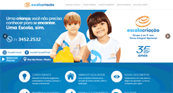 Desktop Screenshot of escolacriacao.com.br